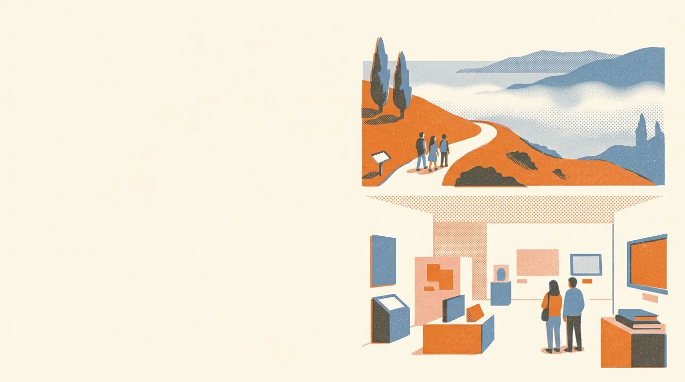 Illustration of guided tours in the Bay Area