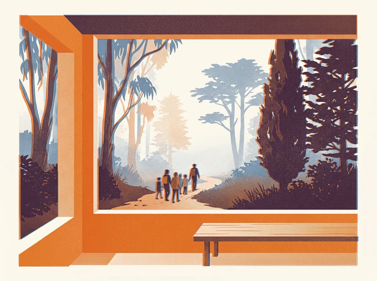 Illustration of guided tours in Presidio